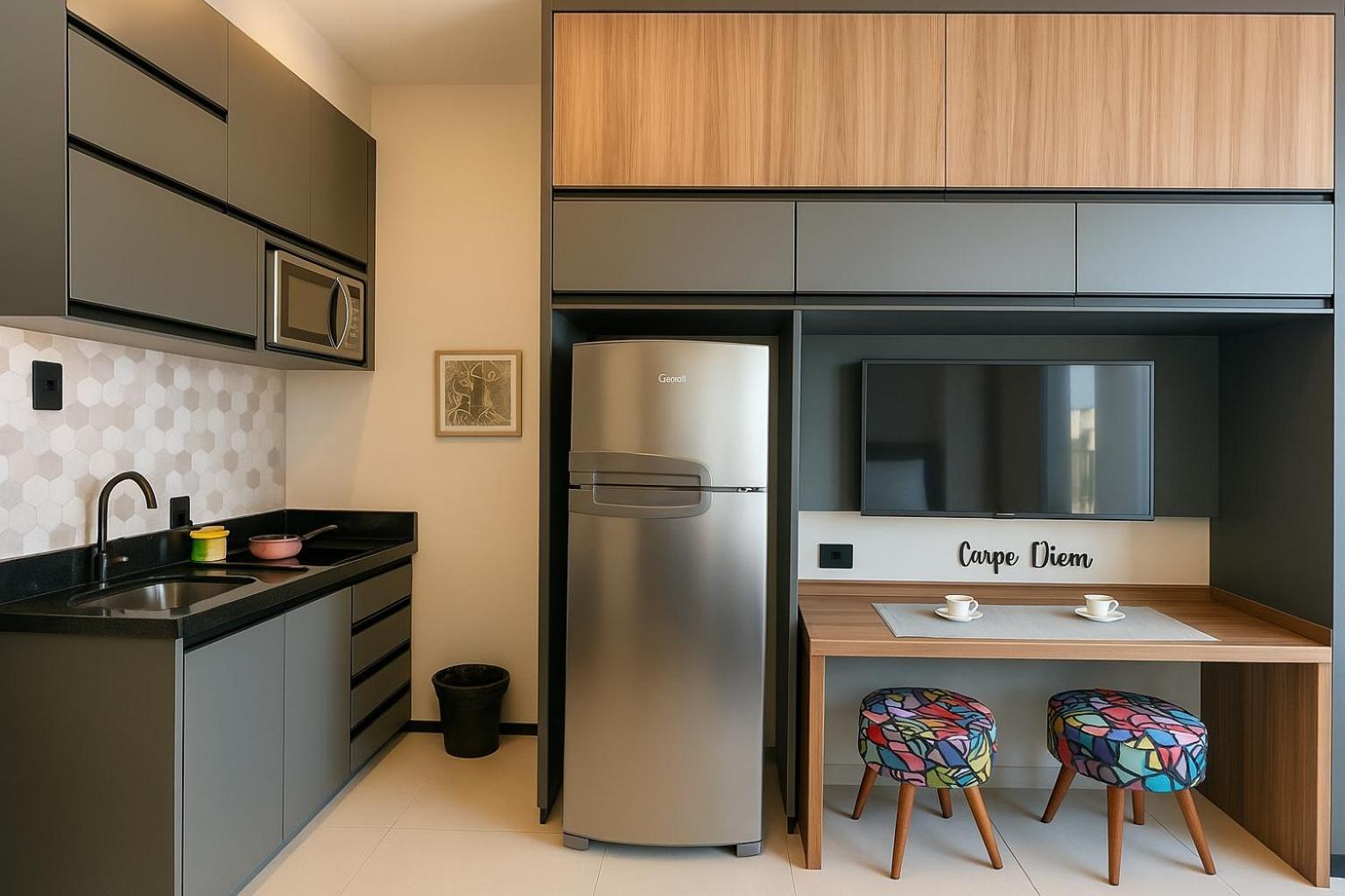 2307 - Infinity Pool Studio, Allianz Front, Fully Equipped & Modern ! Apartment *